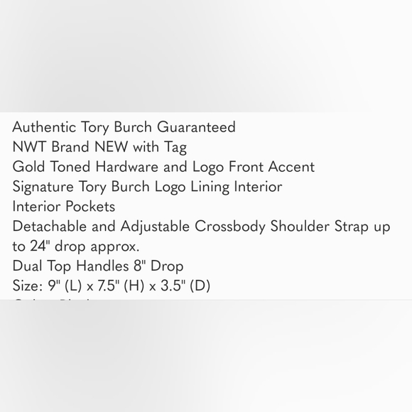 Tory Burch Carter Small Tote in White - Picture 2 of 6